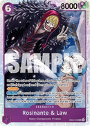 Image for Rosinante & Law (EB04-038) (The Azure Sea's Seven) - One Piece Card Game