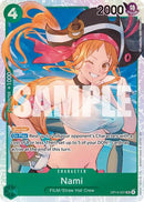 Nami - (OP14-031) - The Azure Sea's Seven - (Super Rare)