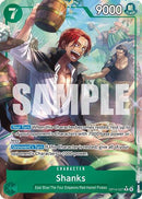 Shanks - (OP14-027) - The Azure Sea's Seven - (Rare)
