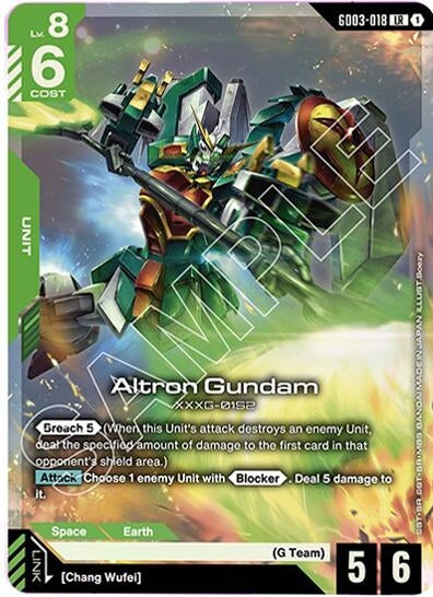 Image for Altron Gundam (GD03-018) - Gundam Card Game