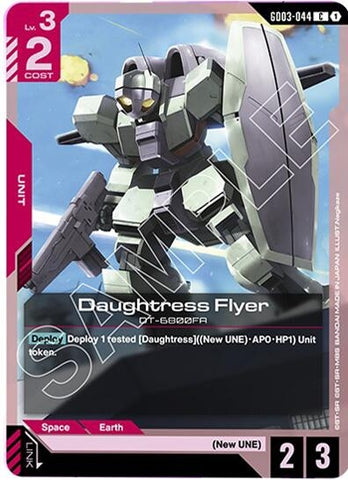 Image for Daughtress Flyer (GD03-044) - Gundam Card Game