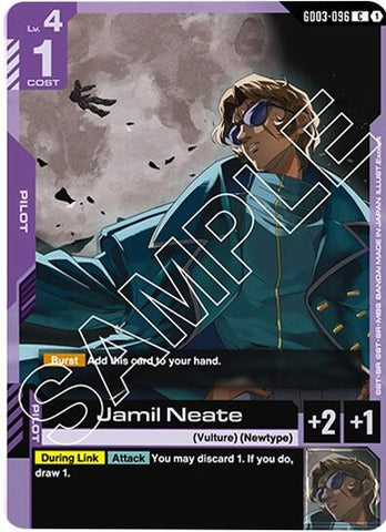 Image for Jamil Neate (GD03-096) - Gundam Card Game