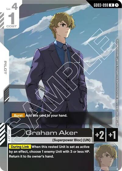 Graham Aker (GD03-098) - Steel Requiem (R)