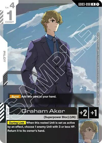 Graham Aker (GD03-098) - Steel Requiem (R)