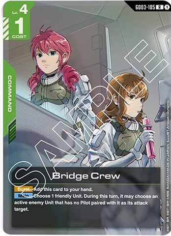 Image for Bridge Crew (GD03-105) - Gundam Card Game
