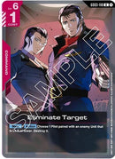 Image for Eliminate Target (GD03-110) - Gundam Card Game