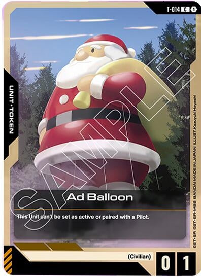 Image for Ad Balloon (T-014) - Gundam Card Game