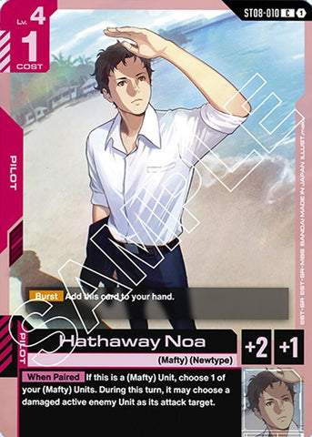 Image for Hathaway Noa (ST08-010) - Gundam Card Game
