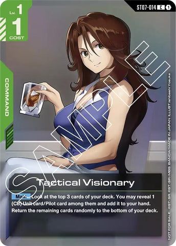 Image for Tactical Visionary (Store Tournament Participant Pack 03) (ST07-014) - Gundam Card Game