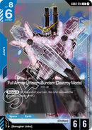 Image for Full Armor Unicorn Gundam (Destroy Mode) (Store Tournament Participant Pack 03) (GD03-010) - Gundam Card Game