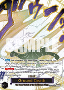 Image for Ground Death (Alternate Art) (OP14-096) (The Azure Sea's Seven) - One Piece Card Game