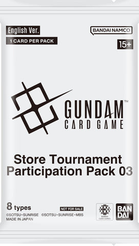 Image for Store Tournament Participation Pack 03 - Gundam Card Game