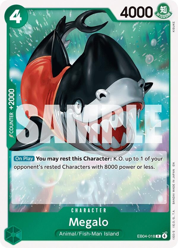 Image for Megalo (EB04-018) (The Azure Sea's Seven) - One Piece Card Game