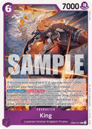 Image for King (EB04-031) (The Azure Sea's Seven) - One Piece Card Game