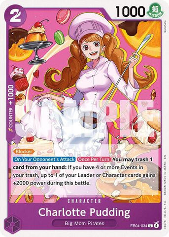 Charlotte Pudding - (EB04-034) - The Azure Sea's Seven - (Common)