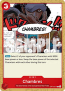 Image for Chambres (OP14-017) (The Azure Sea's Seven) - One Piece Card Game