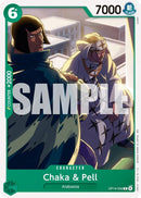 Image for Chaka & Pell - OP14-030 (OP14-030) (The Azure Sea's Seven) - One Piece Card Game