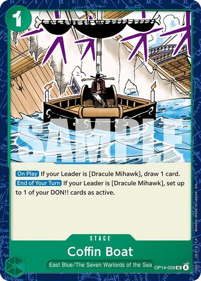 Coffin Boat - (OP14-039) - The Azure Sea's Seven - (Uncommon)