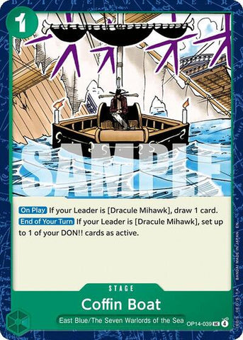 Coffin Boat - (OP14-039) - The Azure Sea's Seven - (Uncommon)