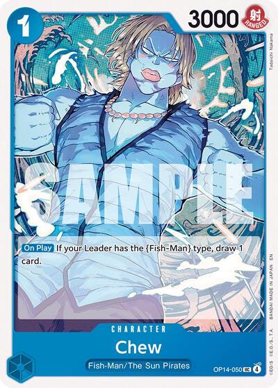 Chew - (OP14-050) - The Azure Sea's Seven - (Uncommon)