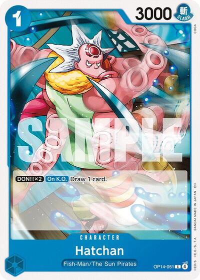 Hatchan - (OP14-051) - The Azure Sea's Seven - (Common)