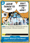 Image for Don't Worry!! I'm Here!! (OP14-057) (The Azure Sea's Seven) - One Piece Card Game