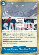 Ocean Current Shoulder Throw - (OP14-058) - The Azure Sea's Seven - (Rare)