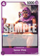 Image for Senor Pink (OP14-065) (The Azure Sea's Seven) - One Piece Card Game