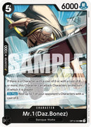 Image for Mr.1(Daz.Bonez) (OP14-090) (The Azure Sea's Seven) - One Piece Card Game
