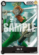 Image for Mr.9 (OP14-095) (The Azure Sea's Seven) - One Piece Card Game