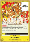 Image for Salamander (OP14-116) (The Azure Sea's Seven) - One Piece Card Game
