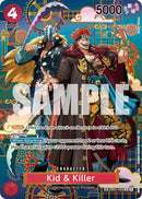 Image for Kid & Killer - EB01-003 (SP) (EB01-003) (The Azure Sea's Seven) - One Piece Card Game