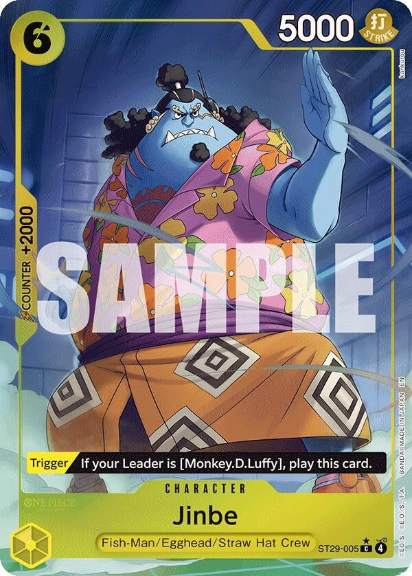 Jinbe (Full Art) (ST29-005) (Starter Deck 29: Egghead)