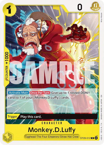 Image for Monkey.D.Luffy (012) (ST29-012) (Starter Deck 29: Egghead) - One Piece Card Game