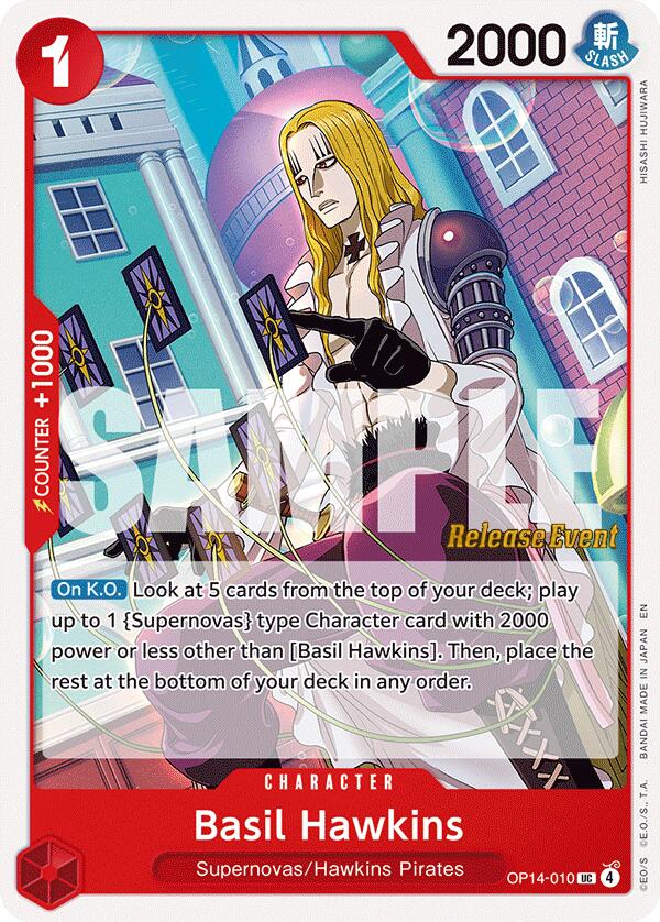 Basil Hawkins [The Azure Sea's Seven Release Event Cards]