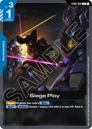 Image for Siege Ploy (ST02-014) - Gundam Card Game