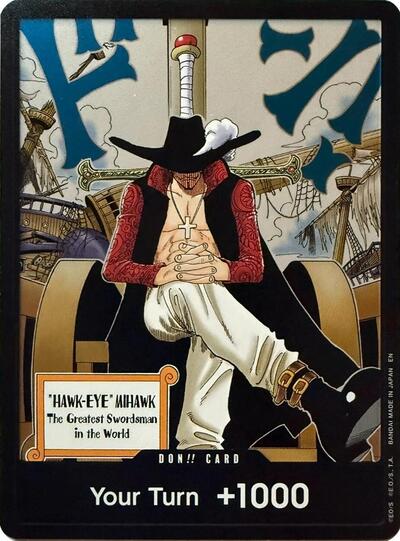 DON!! Card (Dracule Mihawk) - () - The Azure Sea's Seven - (DON!!)