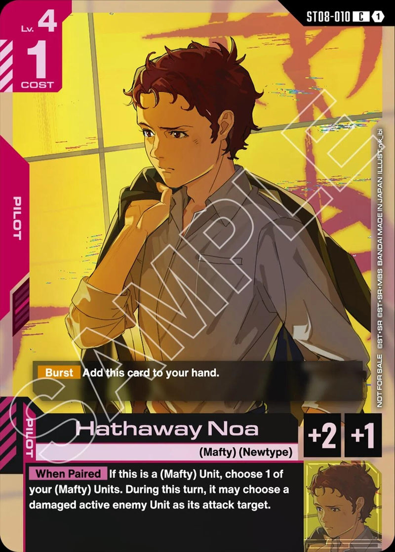 Image for Hathaway Noa (ST08 Release Event) (ST08-010) - Gundam Card Game