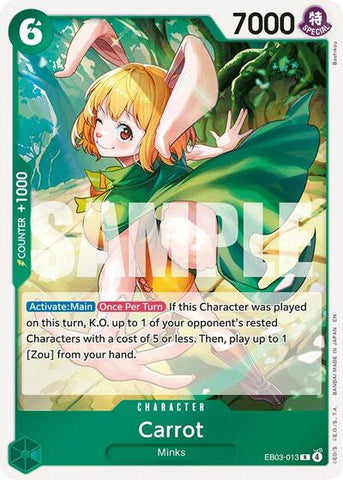 Carrot - (EB03-013) - Extra Booster: One Piece Heroines Edition - (Rare)
