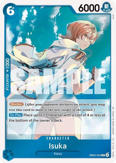 Isuka - (EB03-022) - Extra Booster: One Piece Heroines Edition - (Rare)
