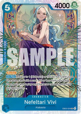 Nefeltari Vivi - (EB03-024) - Extra Booster: One Piece Heroines Edition - (Super Rare)