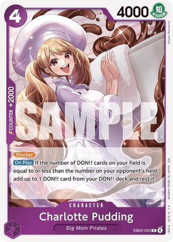 Charlotte Pudding - (EB03-035) - Extra Booster: One Piece Heroines Edition - (Rare)