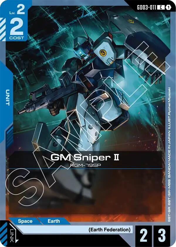 Image for GM Sniper II (GD03-011) - Gundam Card Game