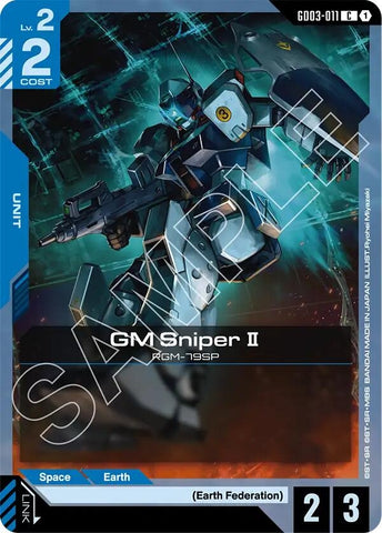 Image for GM Sniper II (GD03-011) - Gundam Card Game
