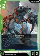Image for Z'Gok E (GD03-027) - Gundam Card Game