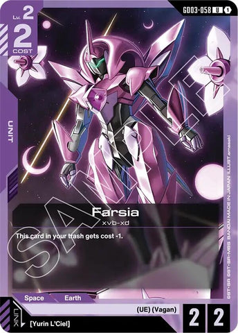 Image for Farsia (GD03-058) - Gundam Card Game