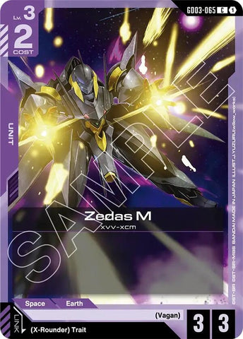 Image for Zedas M (GD03-065) - Gundam Card Game