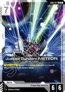 Image for Justice Gundam (METEOR) (GD03-077) - Gundam Card Game