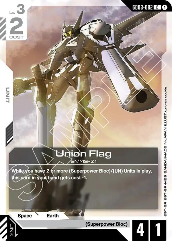 Image for Union Flag (GD03-082) - Gundam Card Game