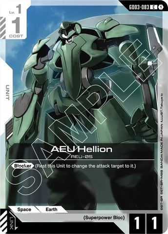 Image for AEU Hellion (GD03-083) - Gundam Card Game